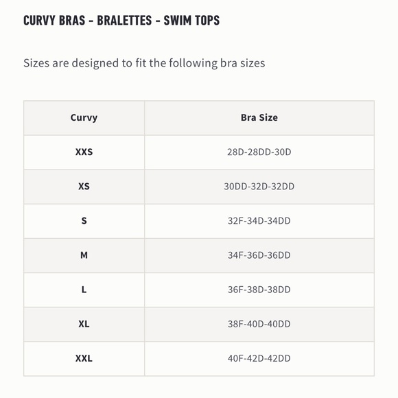 Curvy High Apex Ribbed Underwire Bikini Top / Hollister / Large - Picture 4 of 4